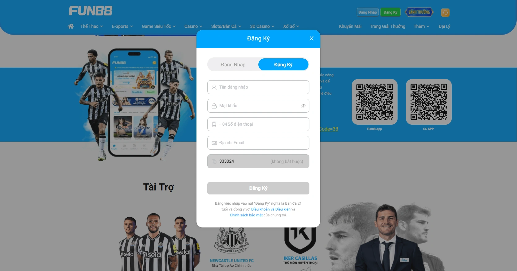 Instructions for logging In to FUN88 via unblocked link
